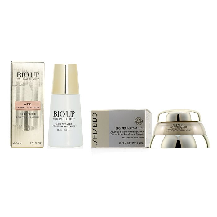 Shiseido Super Revitalizing Crème 75ml + Natural Beauty Bio Up A-gg Essence 30ml - 2pcs