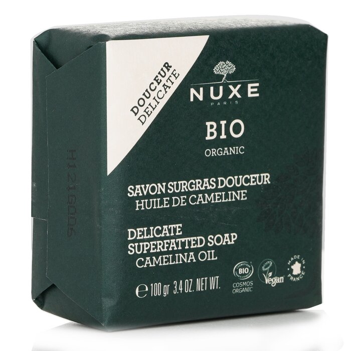 Bio Organic Delicate Superfatted Soap Camelina Oil - 100g/3.4oz
