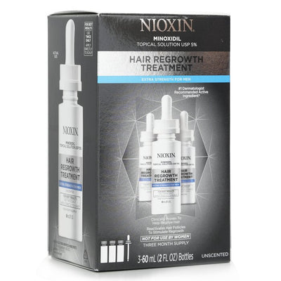 Hair Regrowth Treatment 5% Minoxidil For Men 90 Day - 3x60ml/2oz
