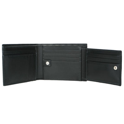 217044 Men's Leather Micro Gg Guccissima Trifold Wallet - Fixed Size