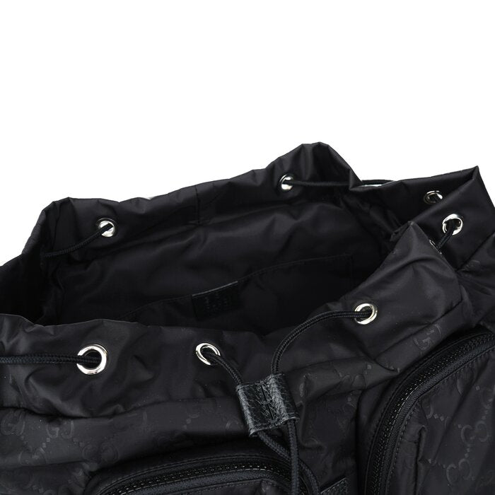 Gucci Gg Nylon Rucksack Backpack 5105343 - Black