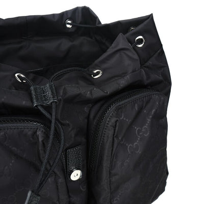Gucci Gg Nylon Rucksack Backpack 5105343 - Black