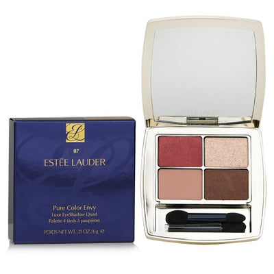 Pure Color Envy Luxe Eyeshadow Quad # 07 Boho Rose - 6g/0.21oz