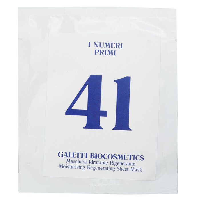 N.41 Moisturising Regenerating Sheet Mask - 5x10ml/0.33oz