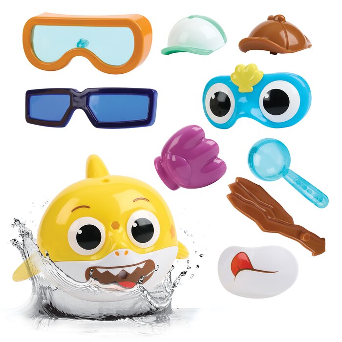 Babyshark - Mix And Match Bath Swimmer - 13x23x17cm