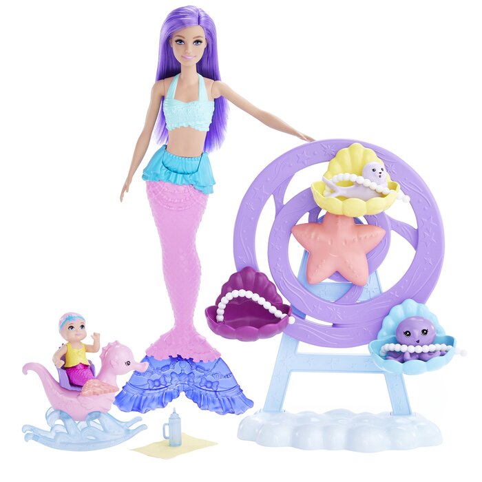 Dreamtopia Mermaid Dolls And Accessories - 36x8x32cm