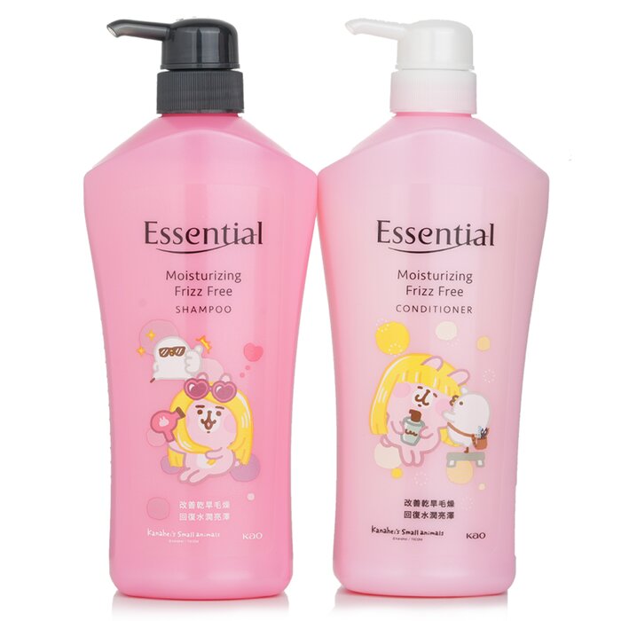 Essential X Kanahei Limted Pack (moisturizing Frizz Free) - 2x700ml