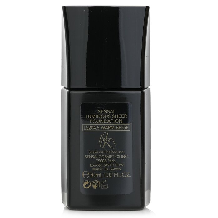 Sensai Luminous Sheer Foundation Spf15 #ls204.5 Warm Beige - 30ml/1.02oz