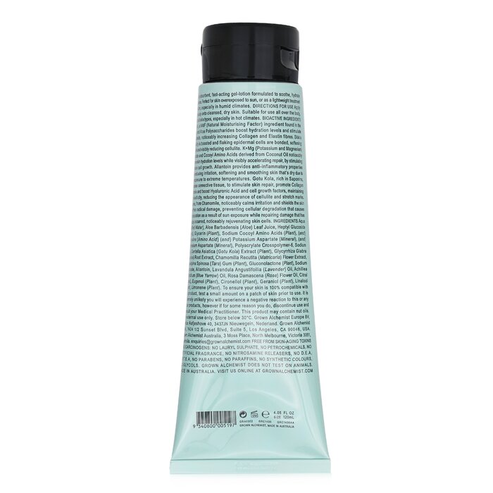 Soothing Body Gel-lotion Allantoin, Azulene, K+mg Aspartate - 120ml/4.23oz