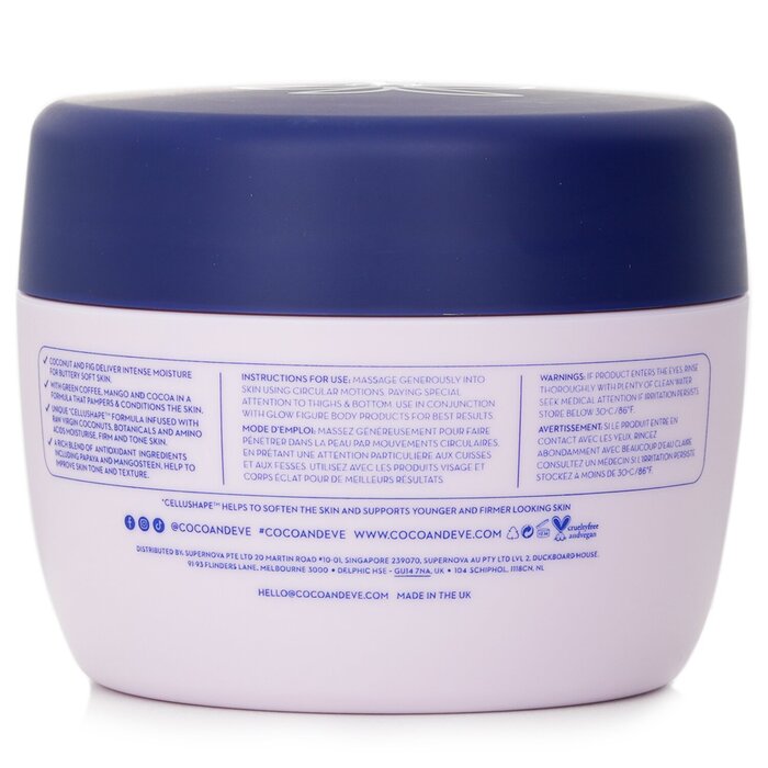 Glow Figure Whipped Body Cream - # Lychee & Dragon Fruit Scent - 212ml/7.2oz