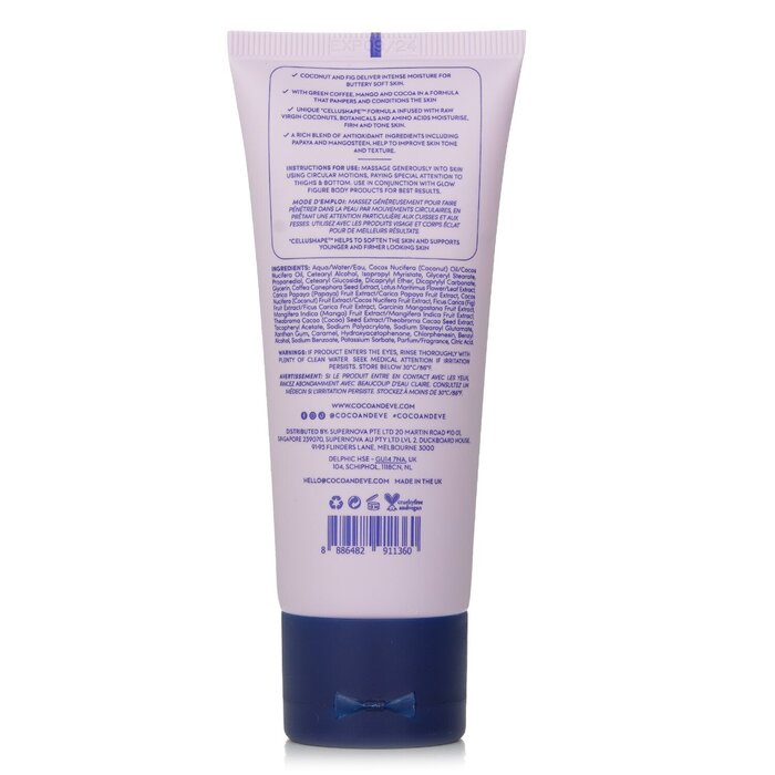 Glow Figure Whipped Body Cream - # Lychee & Dragon Fruit Scent - 60ml/2oz