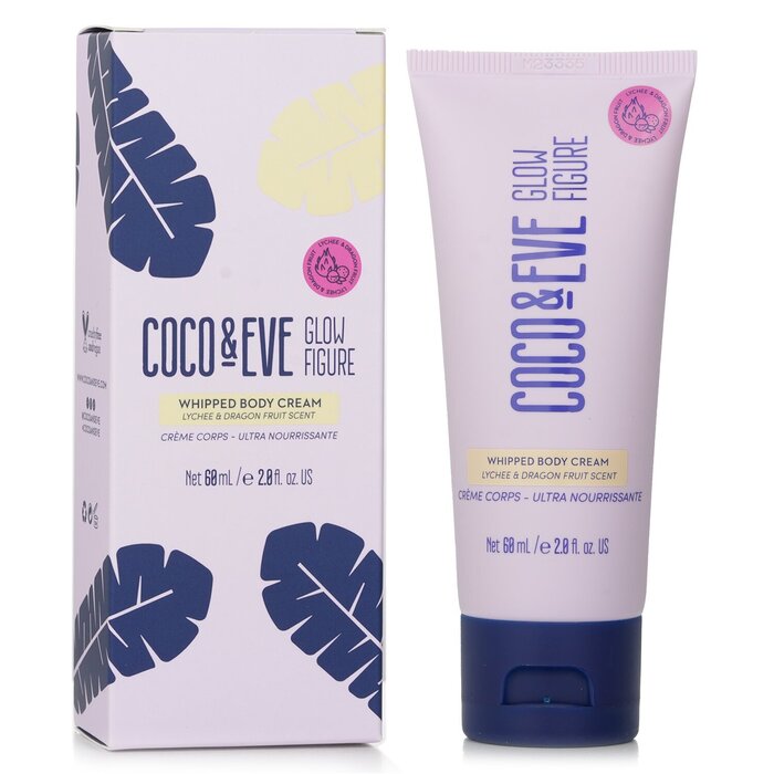 Glow Figure Whipped Body Cream - # Lychee & Dragon Fruit Scent - 60ml/2oz