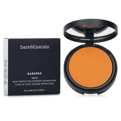 Barepro 16hr Skin Perfecting Powder Foundation - # 45 Medium Deep Warm - 8g/ 0.28 oz