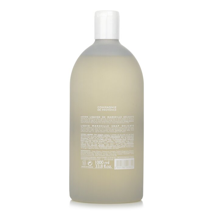 Liquid Marseille Soap Delicate Refill - 1000ml/33.8oz