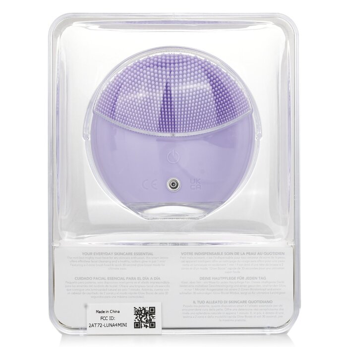 Luna 4 Mini Dual-sided Facial Cleansing Massager - Lavender - 1pcs