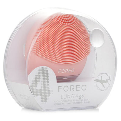 Luna 4 Go Facial Cleansing & Massaging Device - # Peach Perfect - 1pcs