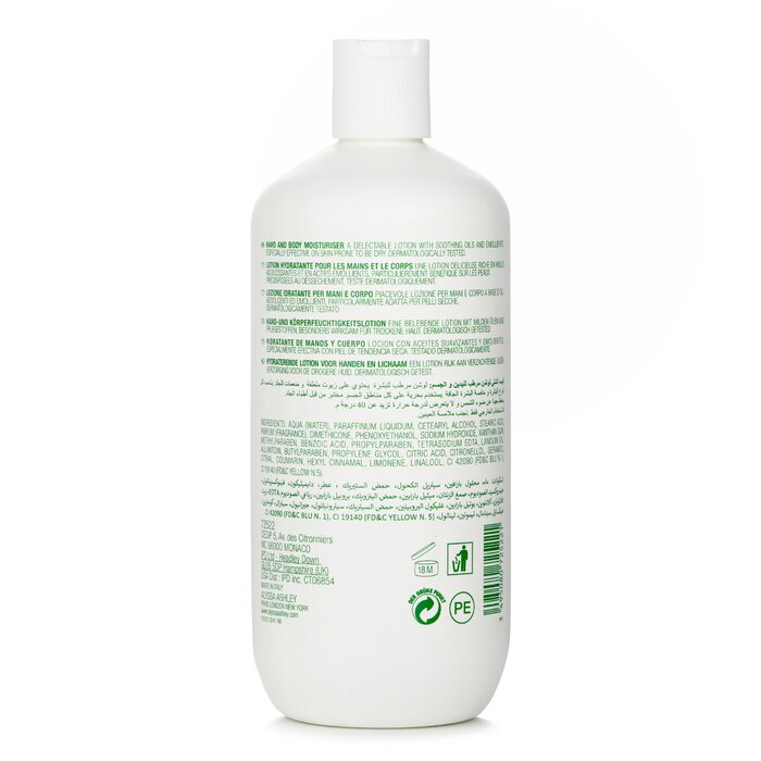 Green Tea Hand & Body Moisturiser - 500ml/17oz