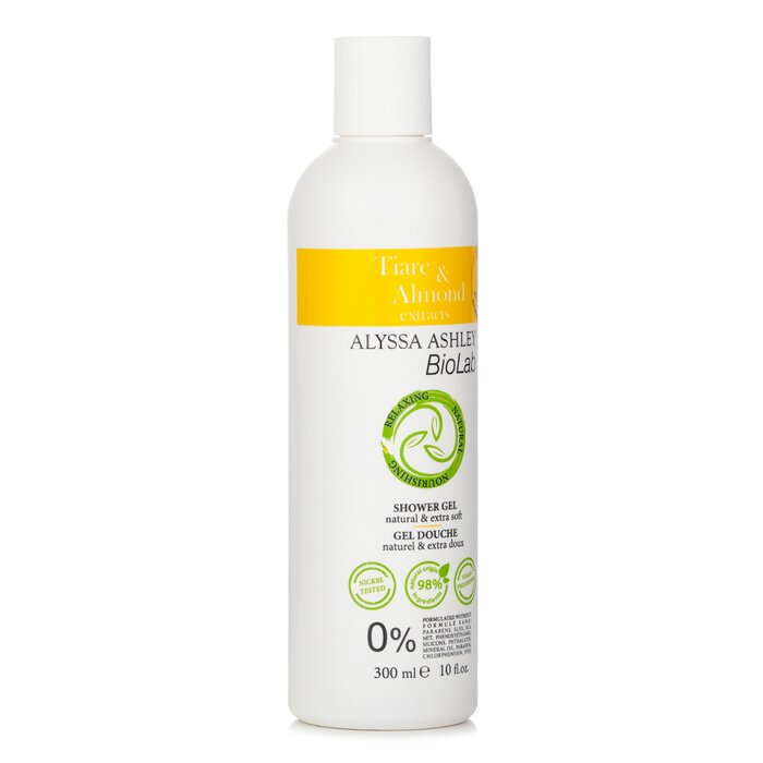 Biolab Tiarè & Almond Shower Gel - 300ml/10oz