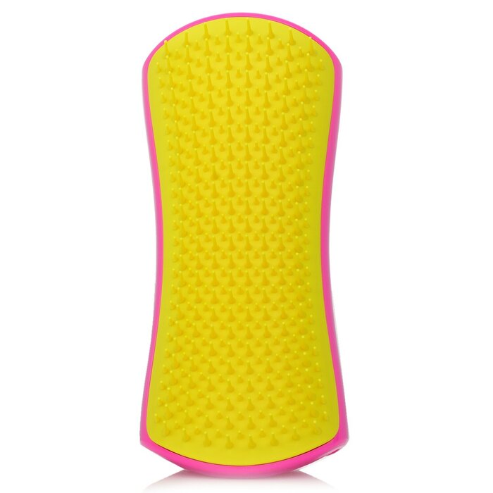 Detangling & Dog Grooming Brush (for Light Shedding, Wiry & Fine Haired Dogs) - # Pink / Yellow - 1pcs