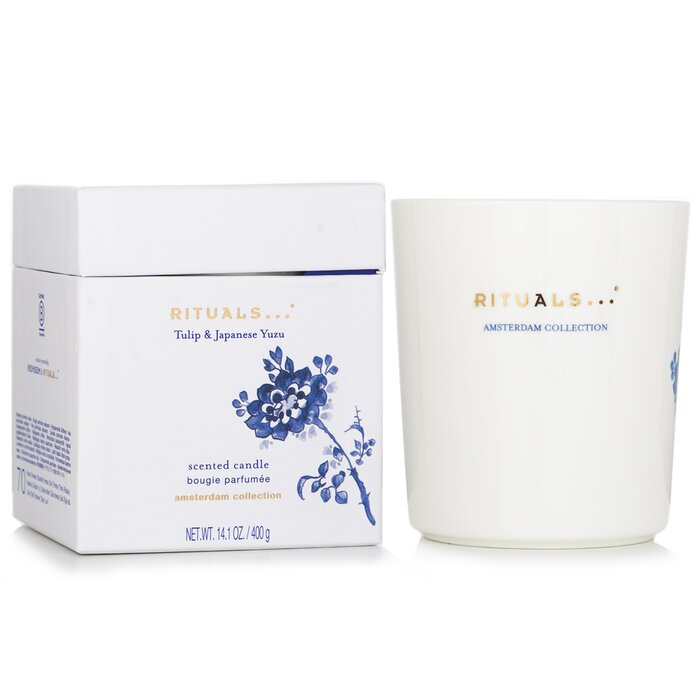 Amsterdam Collection Tulip & Japanese Yuzu Scented Candle - 400g/14.1oz