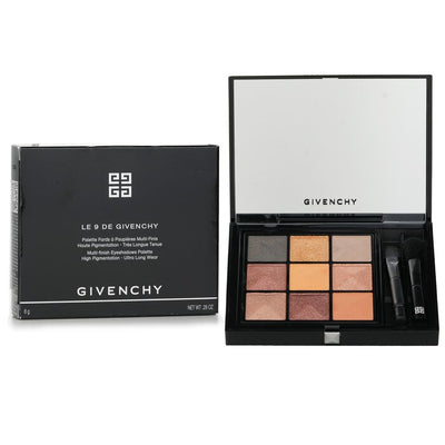 Le 9 De Givenchy Multi-finish Eyeshadows Palette High Pigmentation Ultra Long Wear- #08 Le 9.08 - 8g/0.28oz