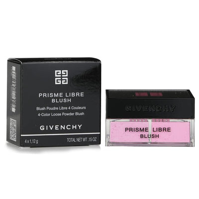 Prisme Libre Blush The First 4-color Loose Powder Blush - # 1 Mousseline Lilas - 4x1.12g/0.15oz