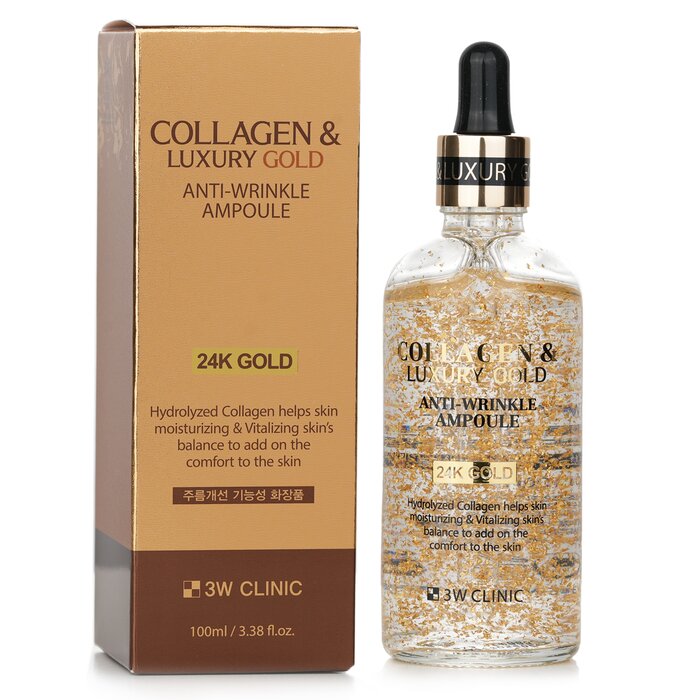 Collagen & Luxury Gold Anti-wrinkle Ampoule - 100ml/3.38oz