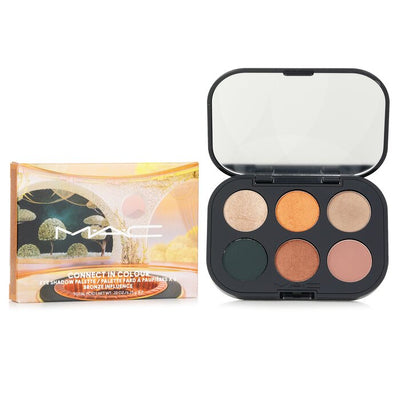Connect In Colour Eye Shadow (6x Eyeshadow) Palette - # Bronze Influence - 6.25g/0.22oz
