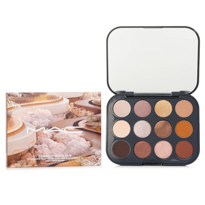 Connect In Colour Eye Shadow (12x Eyeshadow) Palette - # Unfiltered Nudes - 12.2g/0.43oz
