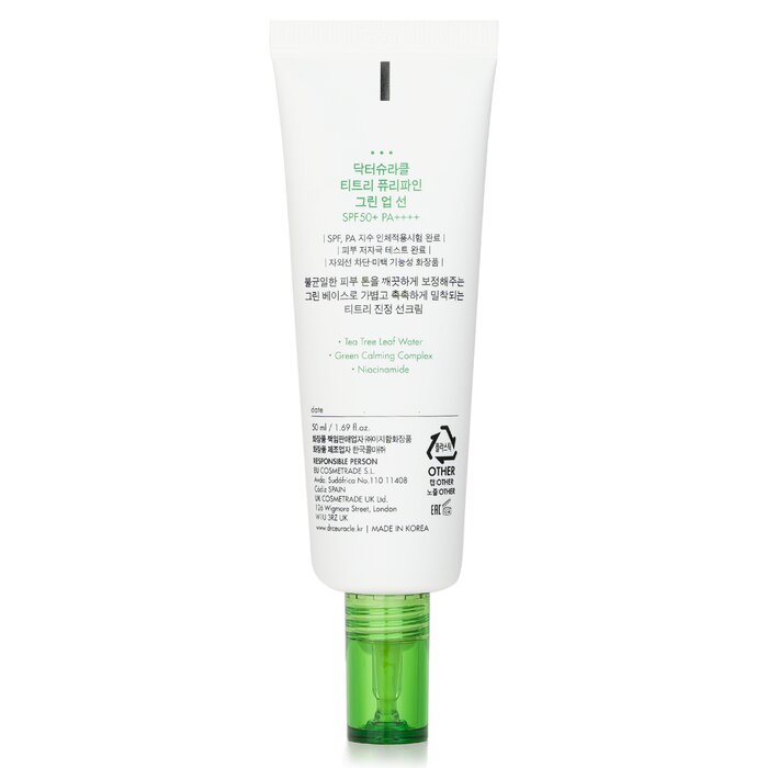 Tea Tree Purifine Green Up Sun Spf 50 - 50ml/1.69oz