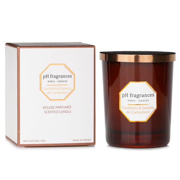 Scented Candle Gardenia & Jasmine Of Cashmere - 180g/6.3oz