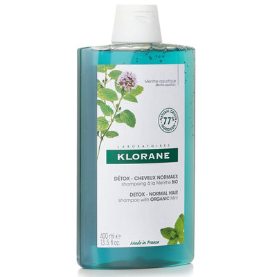 Shampoo With Organic Mint (detox Normal Hair) - 400ml/13.5oz