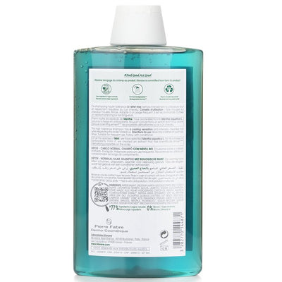 Shampoo With Organic Mint (detox Normal Hair) - 400ml/13.5oz