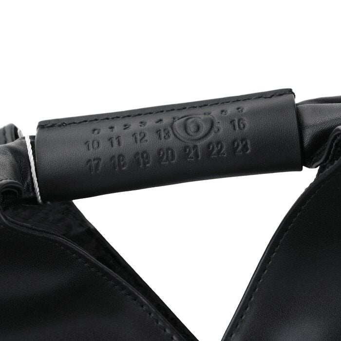 Mm6 Japanese Top Handle Tote Bag - Black