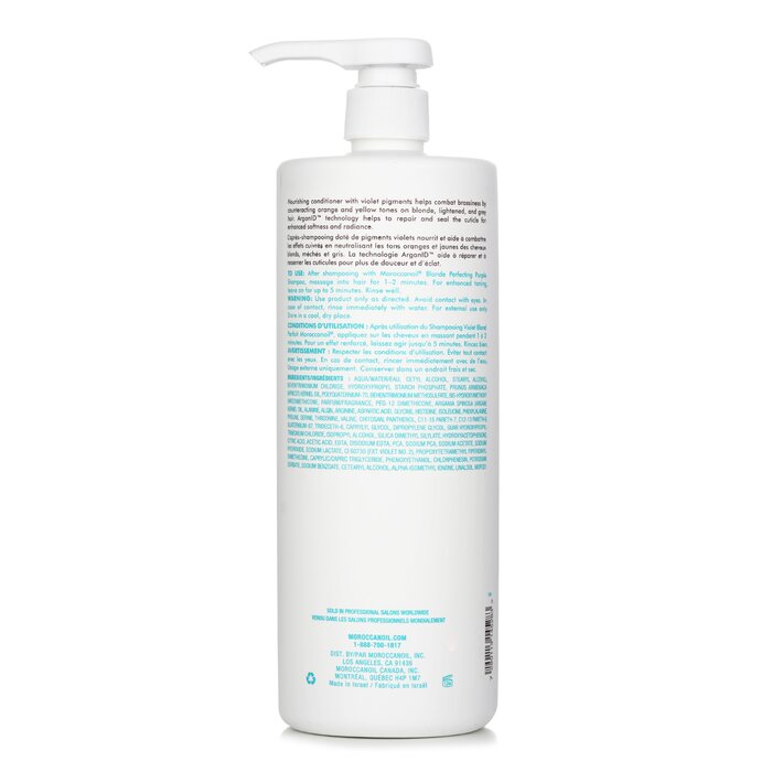 Blonde Perfecting Purple Conditioner (for Blonde, Lightened Or Grey Hair) - 1000ml/33.8oz