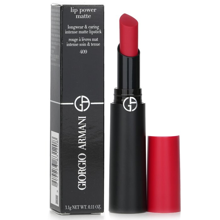 Lip Power Matte Longwear & Caring Intense Matte Lipstick - 