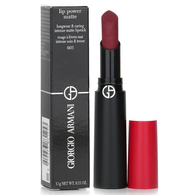Lip Power Matte Longwear & Caring Intense Matte Lipstick - # 603 Dramatic - 3.1g/0.11oz