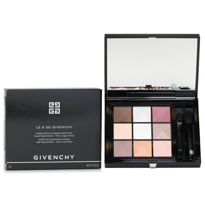 Le 9 De Givenchy Multi Finish Eyeshadows Palette (9x Eyeshadow) - 