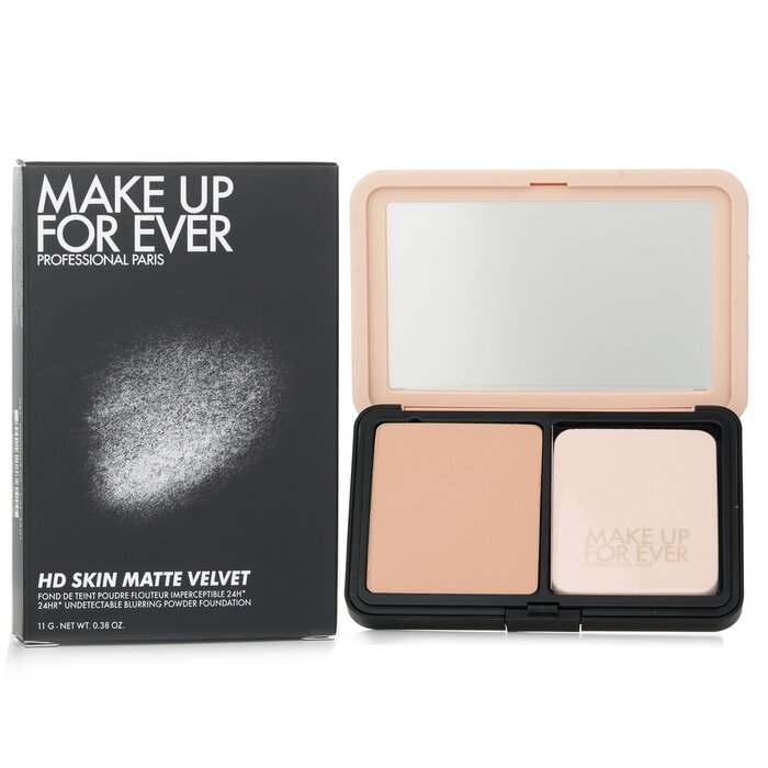 Hd Skin Matte Velvet 24hr Undetectable Blurring Powder Foundation - 