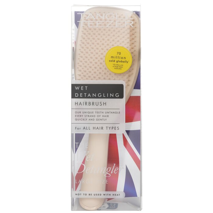 The Wet Detangling Large Hairbrush - # Vanilla Latte - 1pc