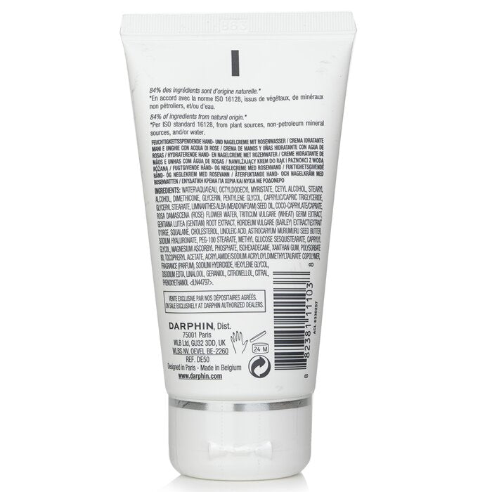 Hydrating Hand And Nail Cream With Rose Water - 75ml/2.5oz