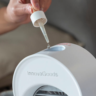 Mini-climatiseur Humidificateur à Ultrasons avec LED Koolizer InnovaGoods