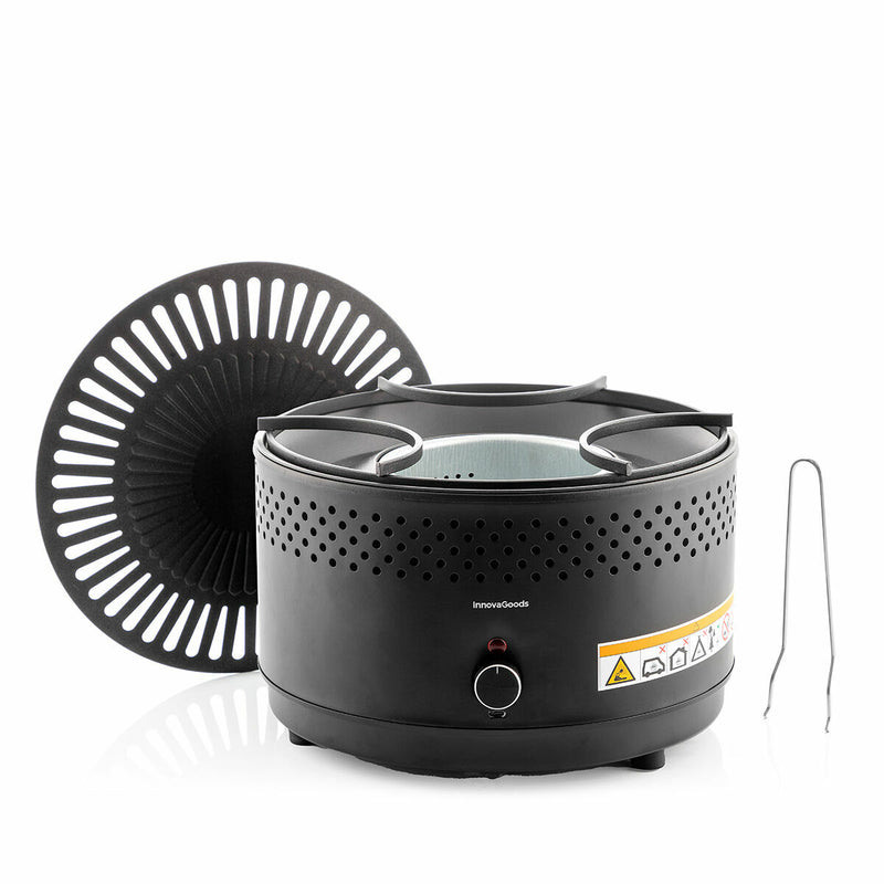 Portable Smokeless Charcoal Barbecue CleanQ InnovaGoods