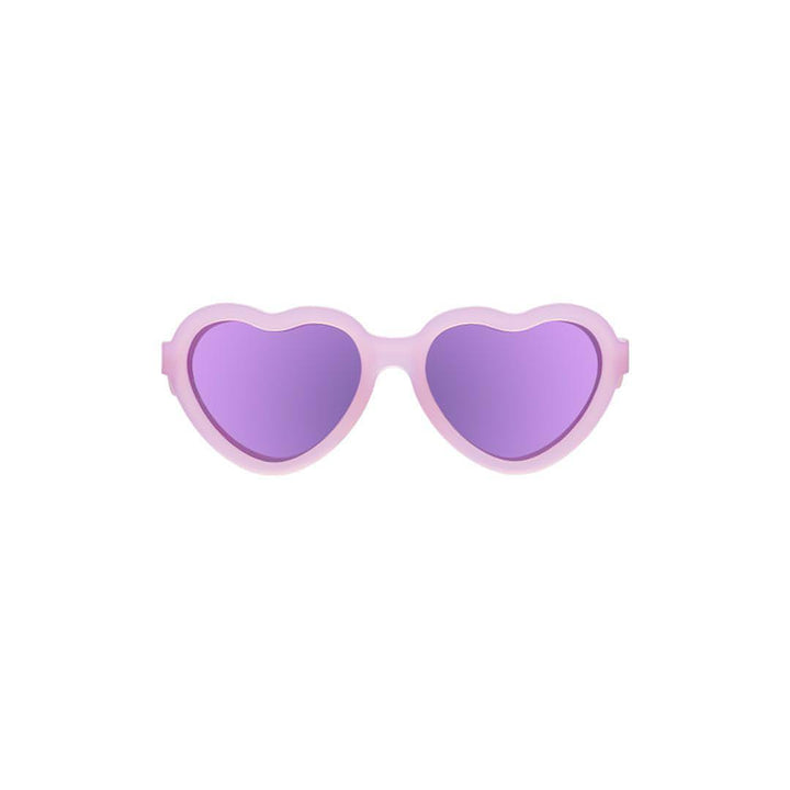 Babiators Polarised Heart Sunglasses - Frosted Pink