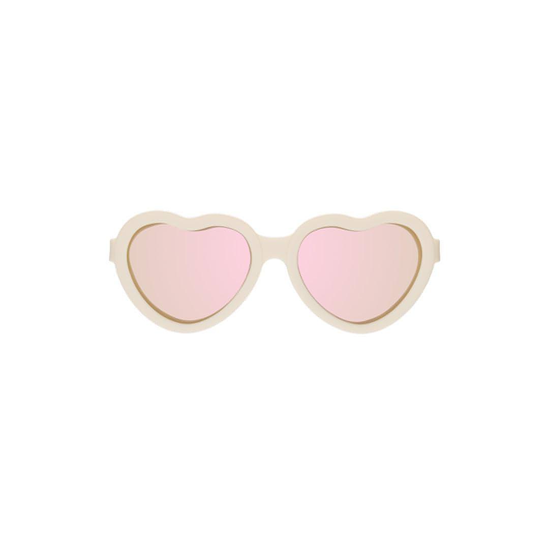 Babiators Polarised Heart Sunglasses - Sweet Cream