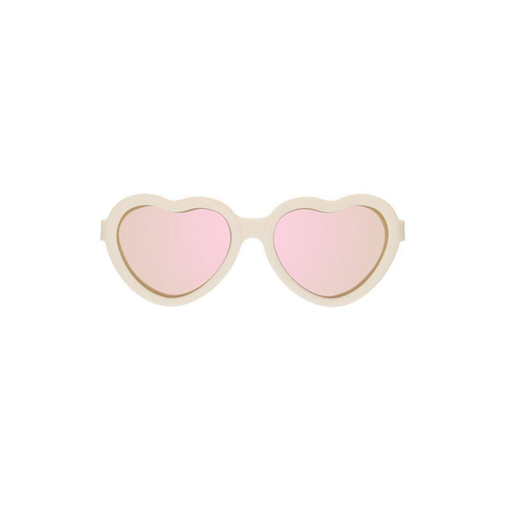 Babiators Polarised Heart Sunglasses - Sweet Cream
