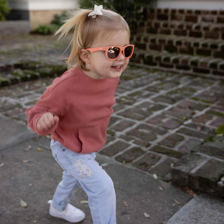Babiators Polarised Navigator Sunglasses - Perfectly Papaya