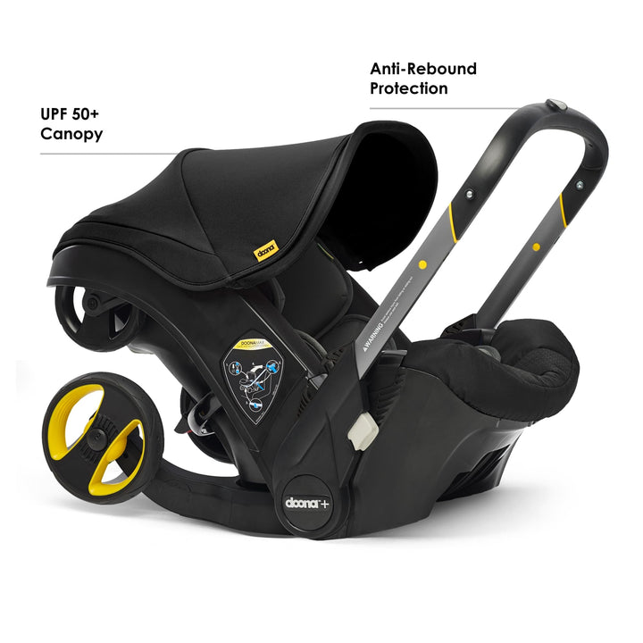 DOONA Nitro Black Car Seat & Stroller – All-in-One Travel System