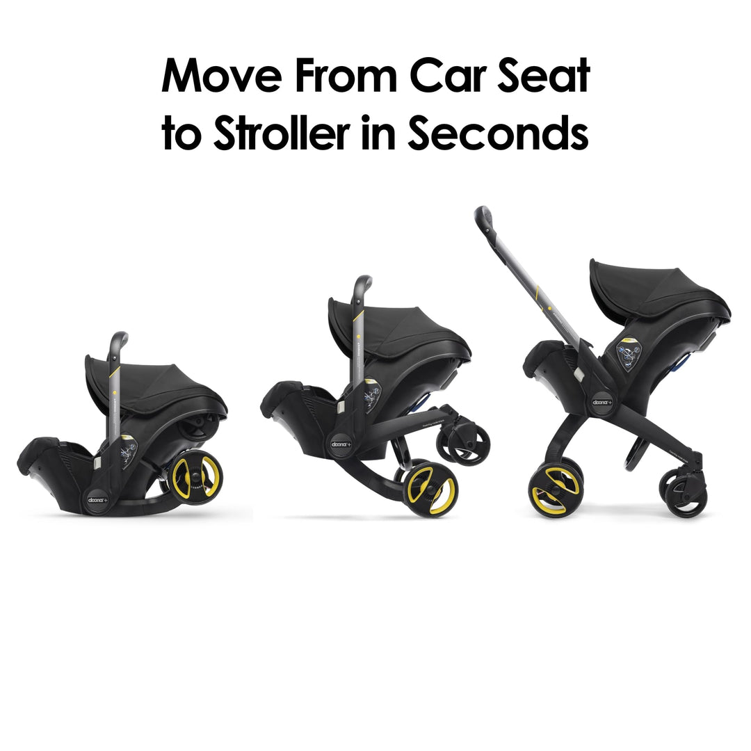 DOONA Nitro Black Car Seat & Stroller – All-in-One Travel System