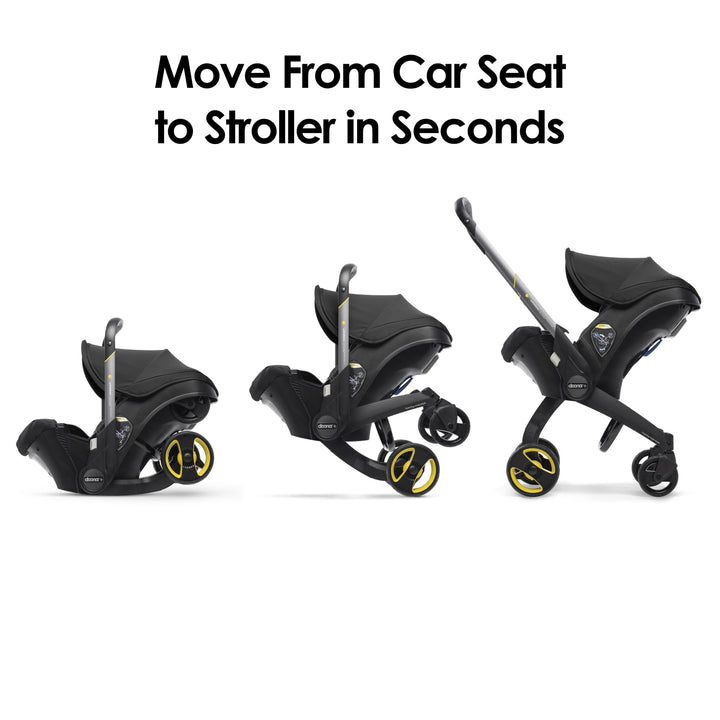 DOONA Nitro Black Car Seat & Stroller – All-in-One Travel System